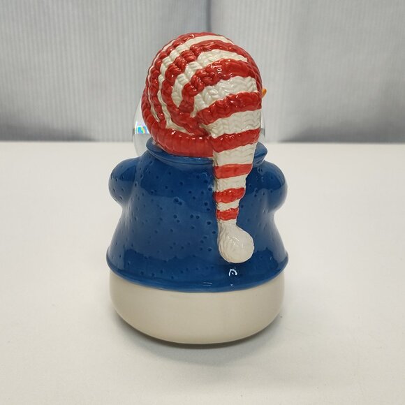 Snow Globe Debbie Mumm Snowman Portraits Play Frosty The Snowman 1990s See Video - Picture 4 of 10